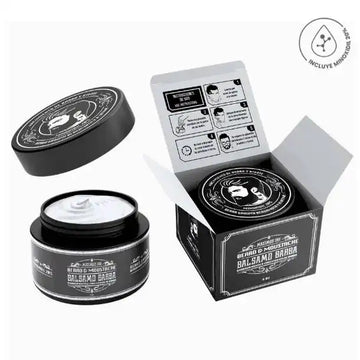 Bálsamo de minoxidil al 20% cerrar huecos barba y bigote