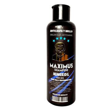 Shampoo minoxidil control caida cabello - 500 ml - Maximus Inc