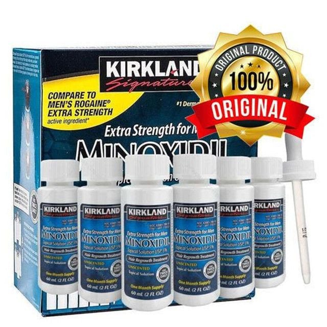 Minoxidil Kirkland Liquido 5% - Maximus Inc 