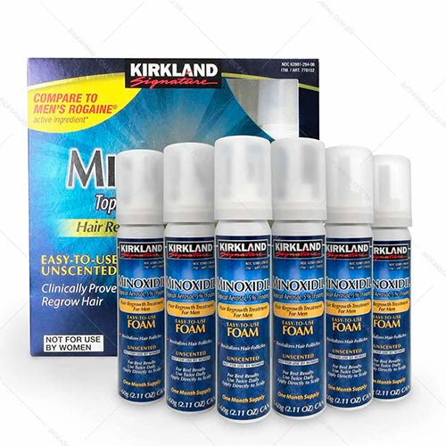 Minoxidil - Minoxidil Foam Espuma Kirkland - Maximus Inc 