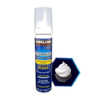 1 mes minoxidil kirkland 5% foam - Maximus Inc