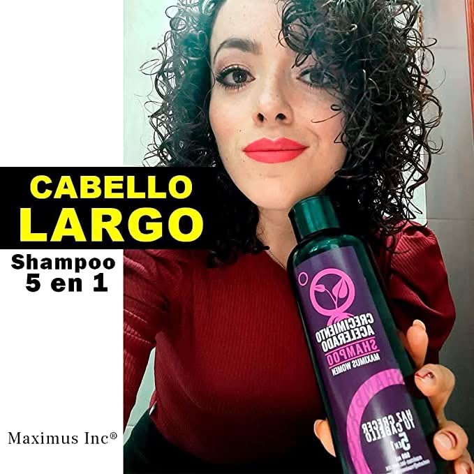 1 shampoo crecimiento acelerado - 5 en 1 - Maximus Inc