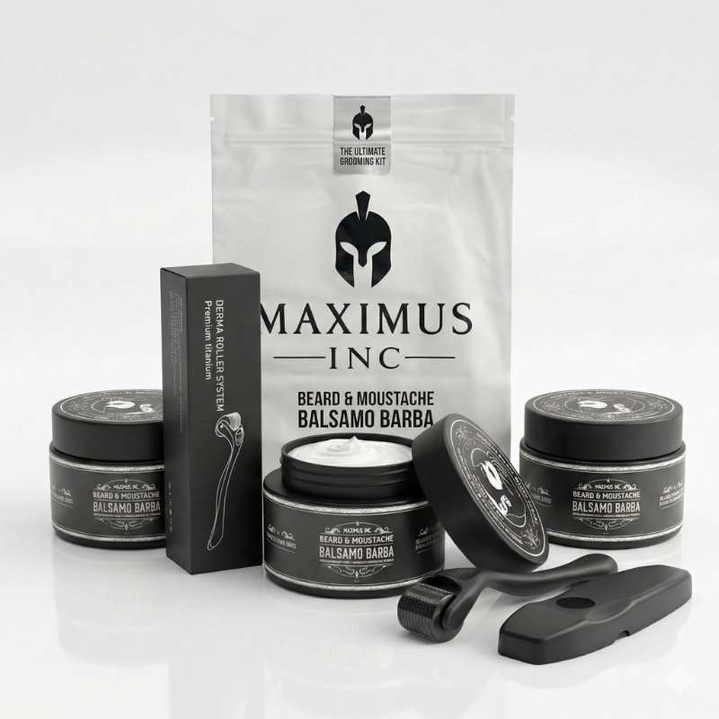 Bálsamo de minoxidil al 20% cerrar huecos barba y bigote