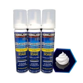 3 meses minoxidil kirkland 5% foam - Maximus Inc Imagen principal del producto