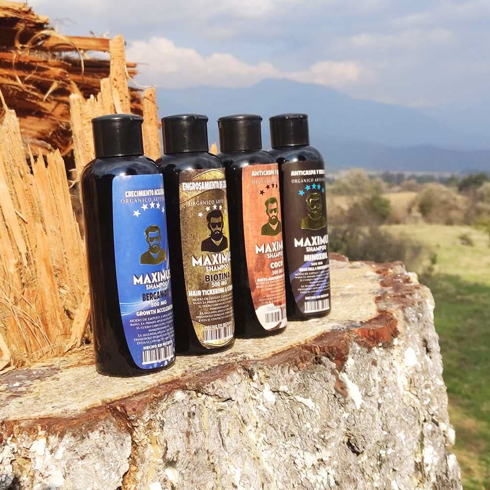 3 Shampoo minoxidil - 500 ml. - Maximus Inc
