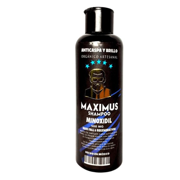 3 Shampoo minoxidil - 500 ml.