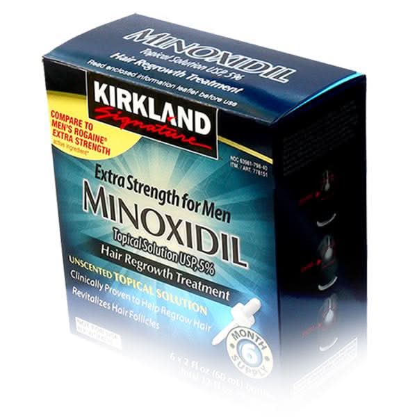 6 meses minoxidil kirkland líquido 5% - Maximus Inc Imagen principal del producto