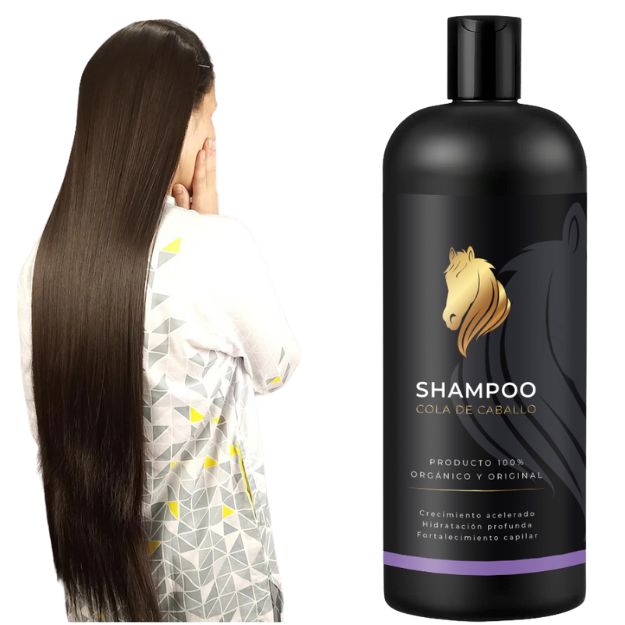 Shampoo cola de caballo 500 ml - Anticaída y crecimiento natural