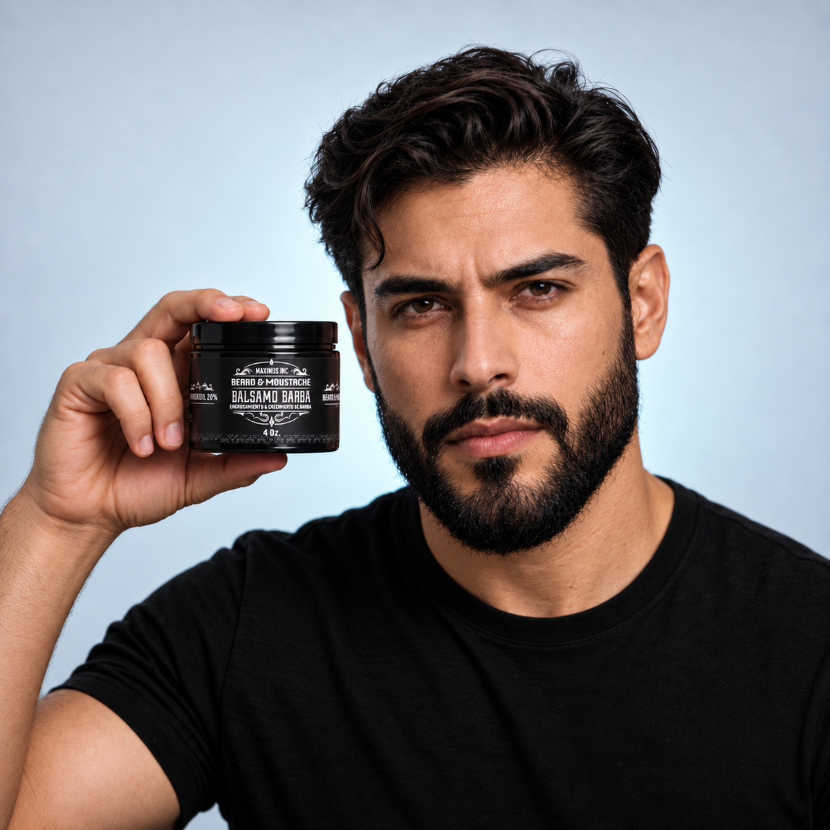 Bálsamo Minoxidil 20% para Barba y Bigote