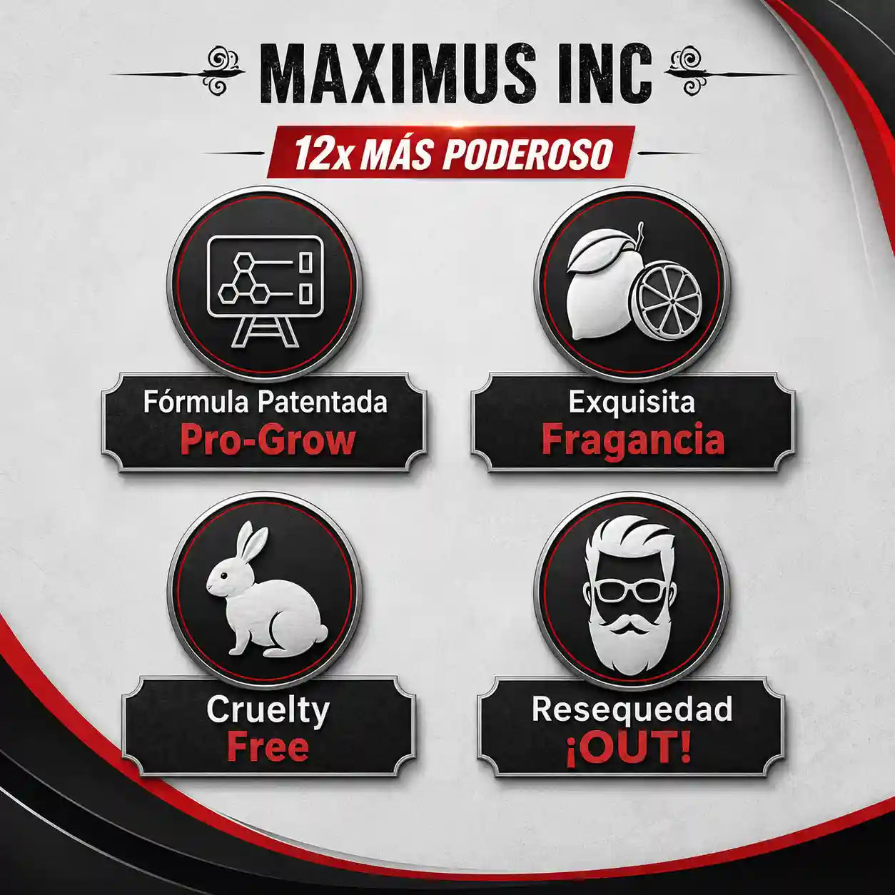 ULTRA FUERTE | Bálsamo para Crecimiento de Barba y Bigote Intensivo Minoxidil 20% | 120ml