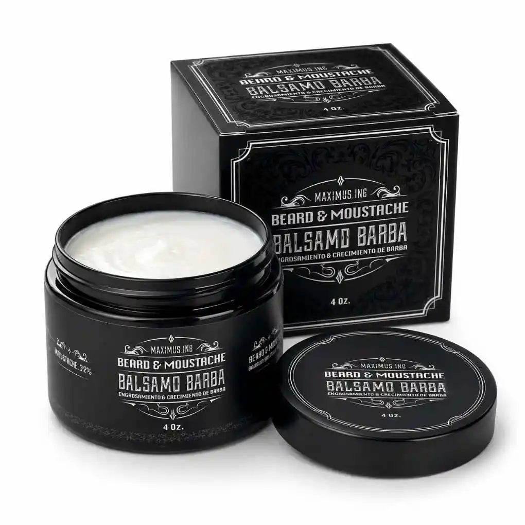 ULTRA FUERTE | Bálsamo para Crecimiento de Barba y Bigote Intensivo Minoxidil 20% | 120ml