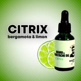Aceite para barba y bigote aroma citrus - Maximus Inc