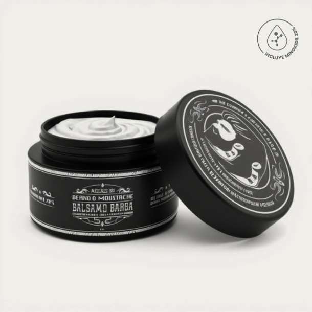 Bálsamo de minoxidil al 20% cerrar huecos barba y bigote - Maximus Inc