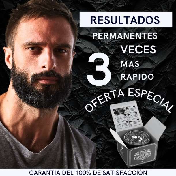 Bálsamo de minoxidil al 20% cerrar huecos barba y bigote - Maximus Inc