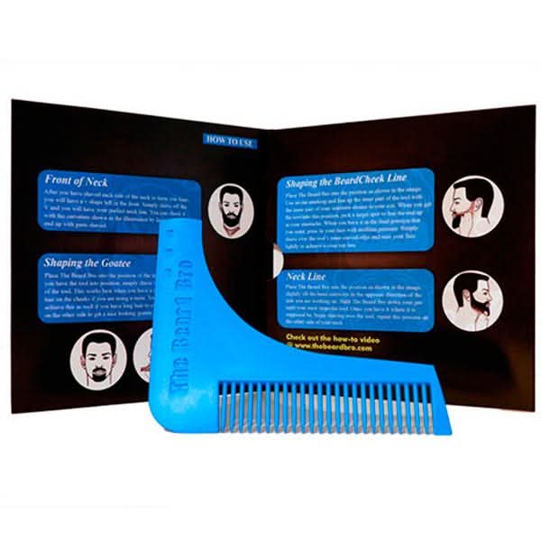 Beardbro peine y delineador de barba - Maximus Inc