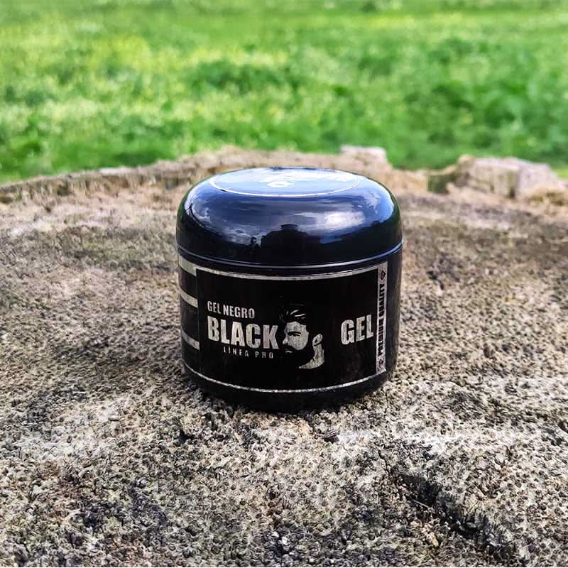 Gel negro para cubrir huecos en la barba 4 oz Imagen secundaria del producto