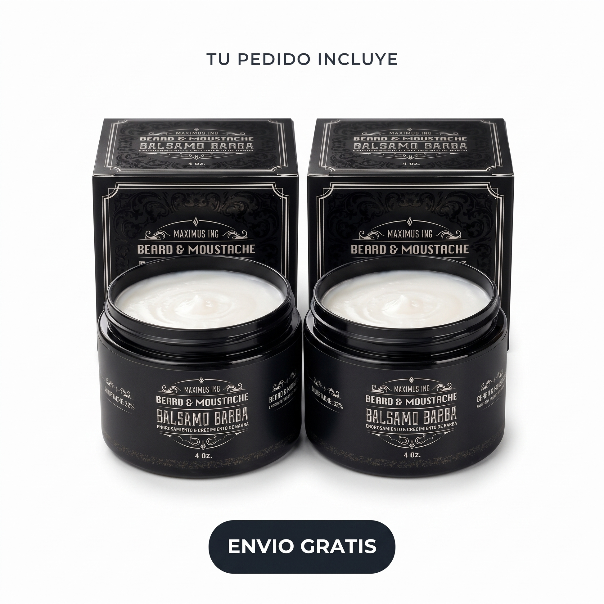 Tu pedido incluye dos balsamos con envio gratis