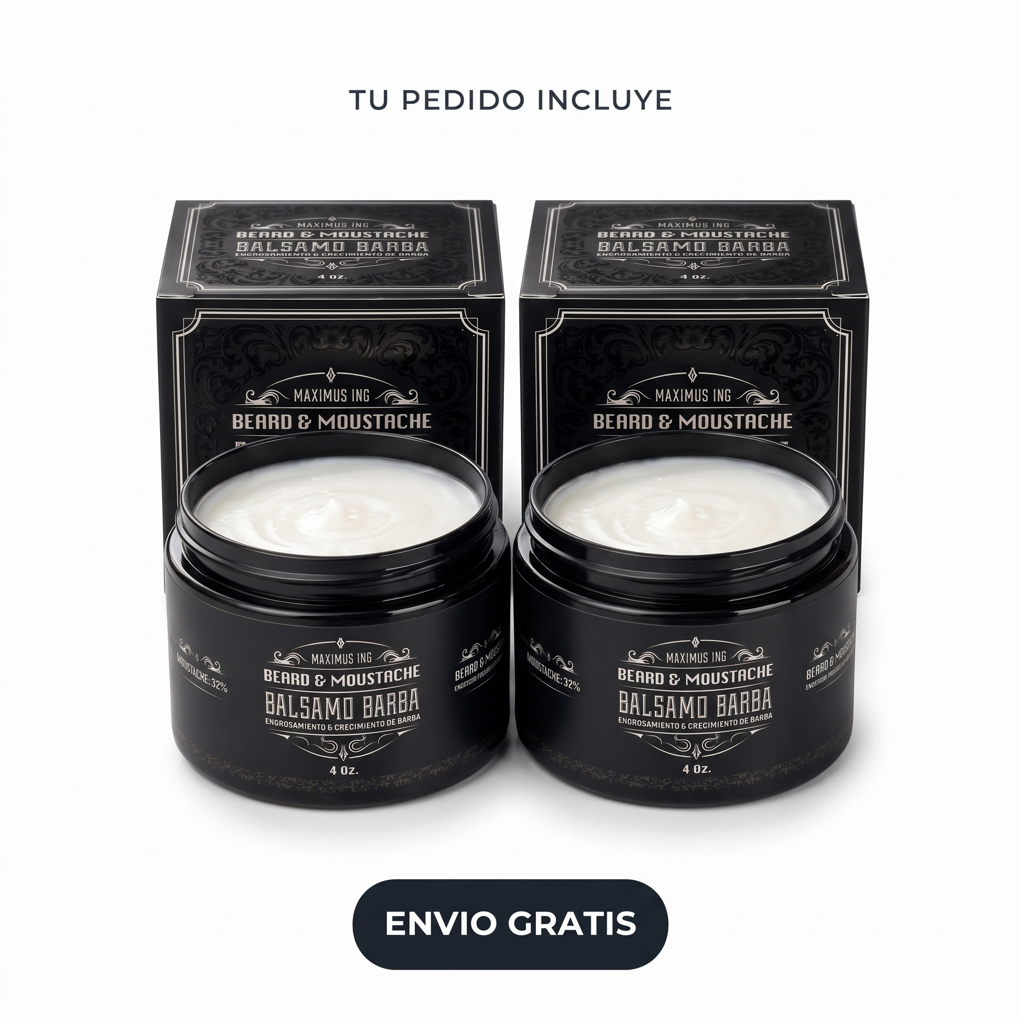 Tu pedido incluye dos balsamos con envio gratis