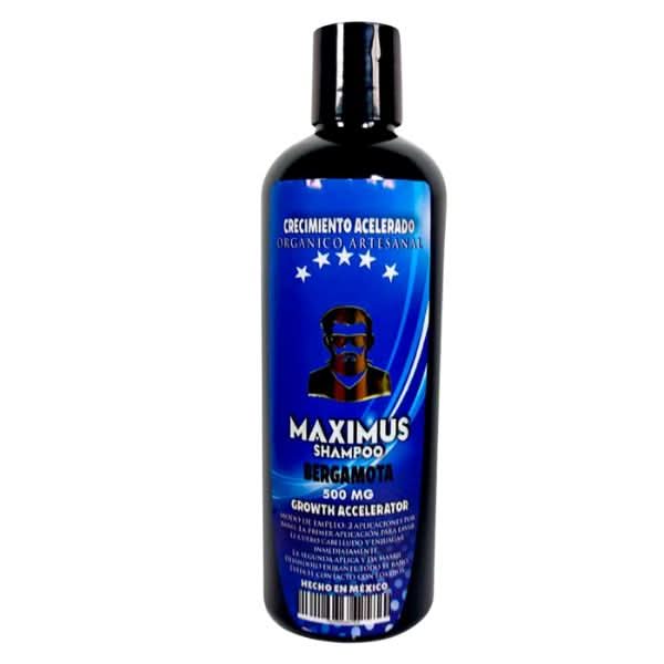 Shampoo bergamota crecimiento acelerado - 500 ml. - Maximus Inc