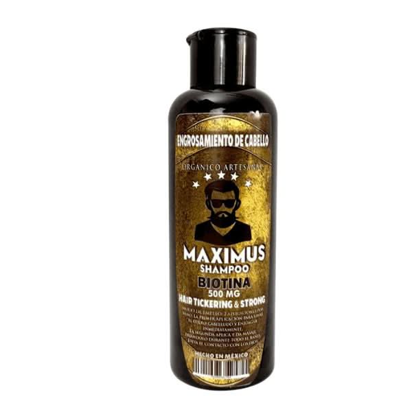 Shampoo biotina engrosar y fortalecer - 500 ml - Maximus Inc