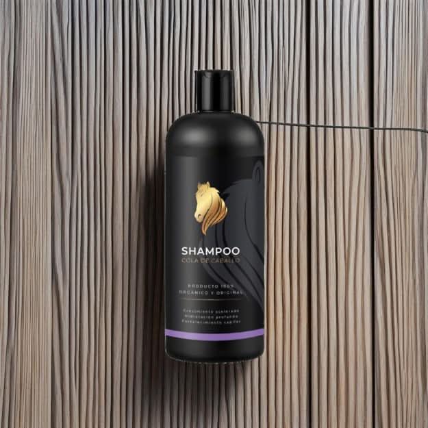 Shampoo cola caballo anticaída - fortalece cabello - Maximus Inc