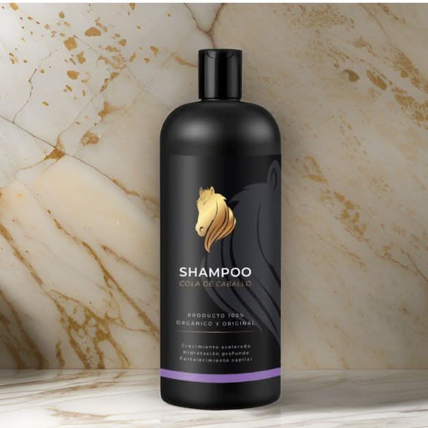 Shampoo cola caballo anticaída - fortalece cabello - Maximus Inc