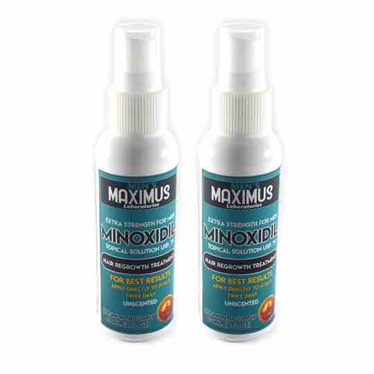 Kit 2 meses minoxidil marca maximus 7 hombre - Maximus Inc