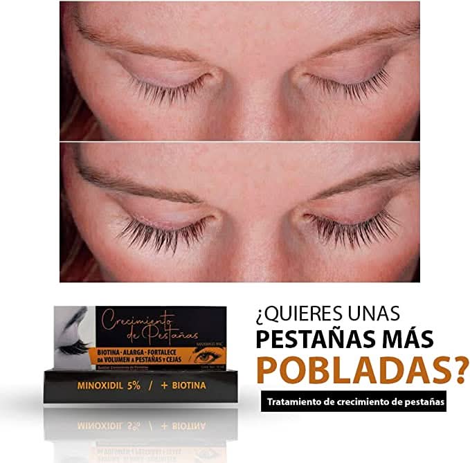 Serum tratamiento crecimiento pestañas cejas cabello barba bigote - Maximus Inc