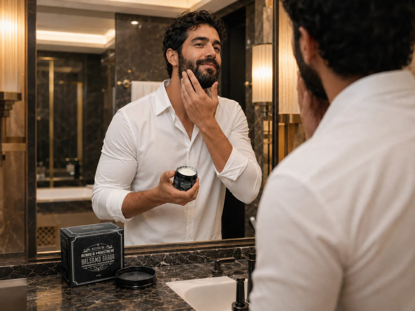 Bálsamo Negro Minoxidil 20% Maximus Inc - Crecimiento de Barba